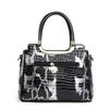 Women‘s Crocodile Pattern Tote Bags with Top Handle Crossbody Purses Handbag and Purse Faux Patent Leather Top-handle Work Shoulder Satchel  for Women