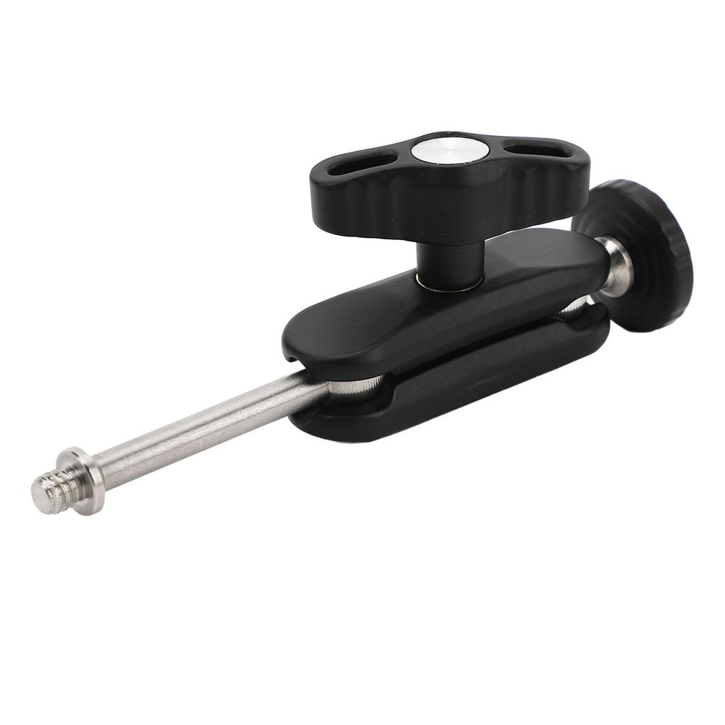 Mini Articulating Arm with Dual Ball Head 1 4in Screw Hole Adjustable Articulating Arm for Monitor Microphone LED Video