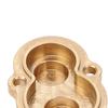 2Pcs RC Car Front Rear Axle Gear Cover Brass Accessory for FMS FCX 24 1/24 Climbing Crawler