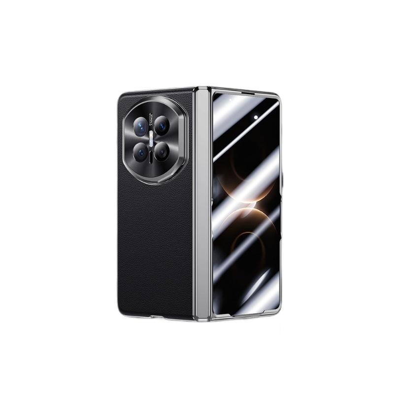 Applicable To Huawei Matex7 Lens Holder, Mobile Phone Case and Film Integrated High-end Business X7 Collector's Edition Anti-drop Men's Leather Case