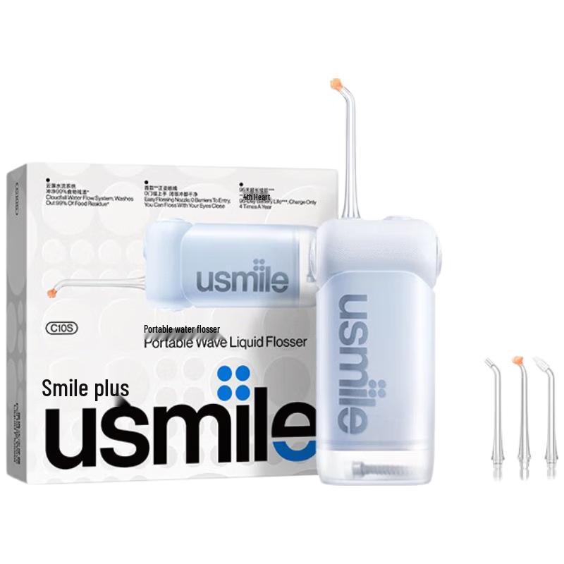 

usmile C10s Portable Water Flosser CN plug (adapter included)