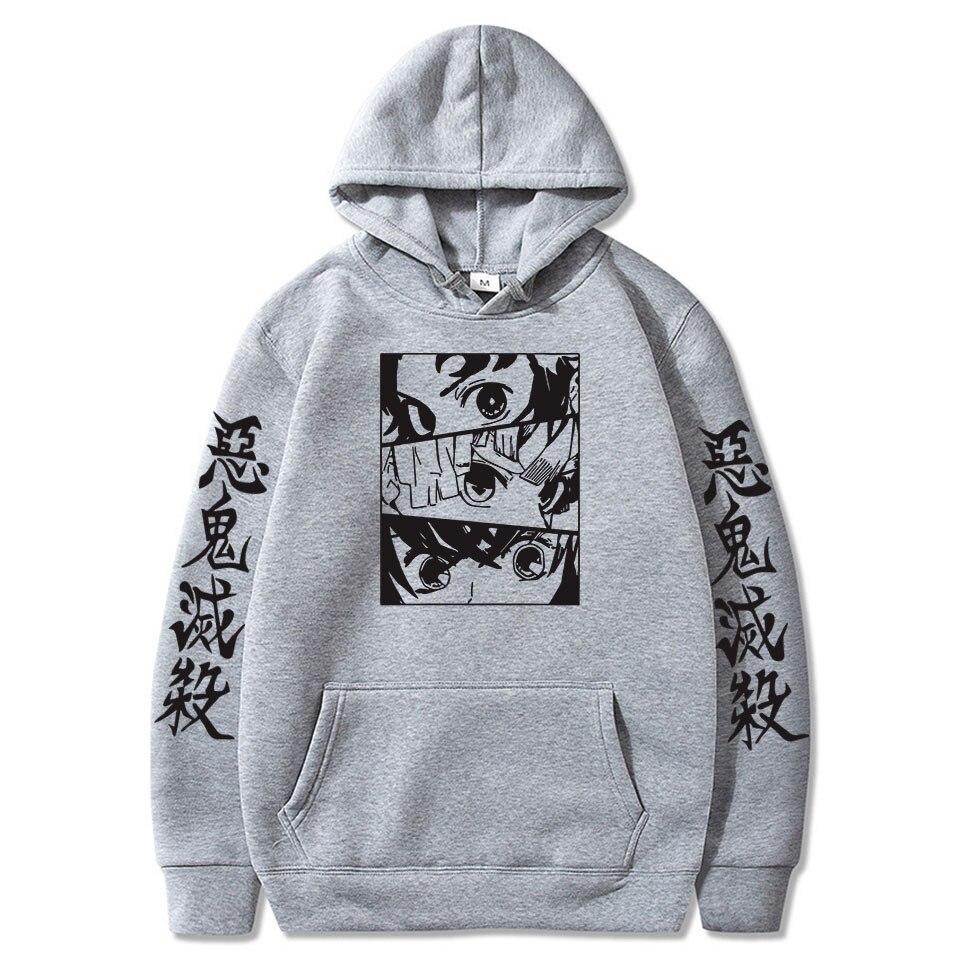 uniqlo demon slayer moletom com capuz