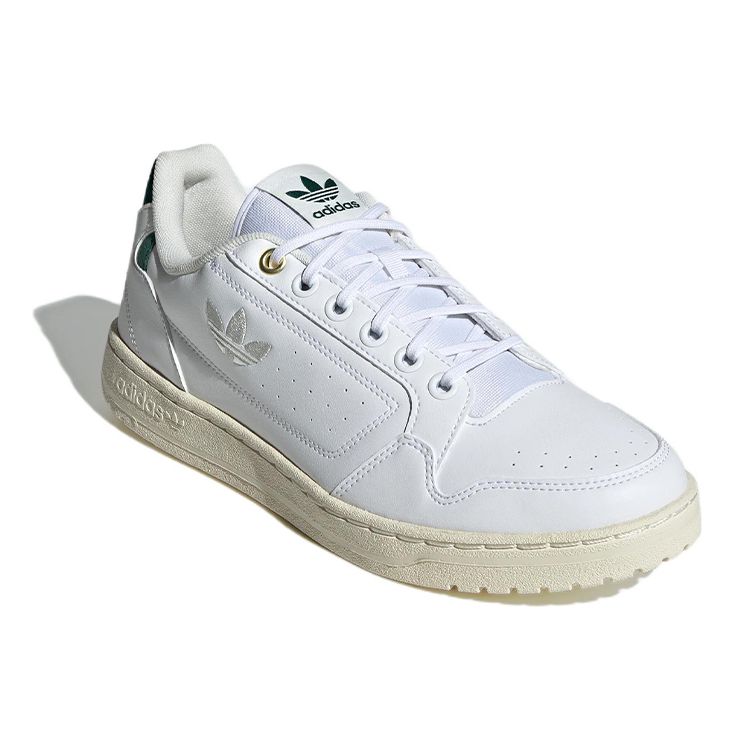 Adidas NY 90 White Classic Green Unisex Sneakers Cloud-White Off-White HQ8463