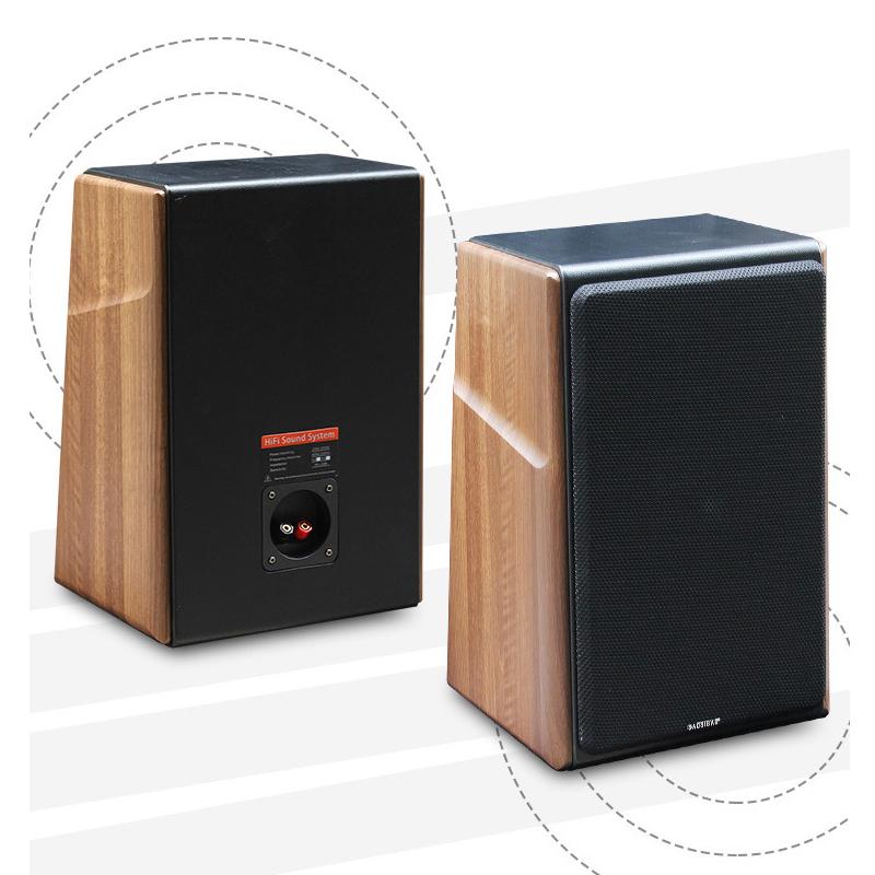 8/10 Inch 200W Wooden Speaker Woofer 4ohm KTV Speaker Treble Home Singing Audio Home Fever Passive Speaker Bookshelf Speaker