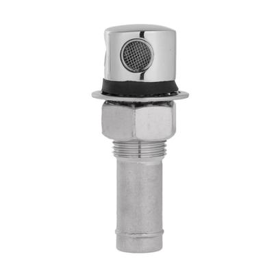316 Stainless Steel Straight Fuel Breather Vent M16 12.5mm - Boat/Car/Gas Tank