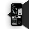 GERA Wallpaper MX GERAMX Phone Cover for Apple iPhone 17 14 15 16 Plus Pro Max 16E ProMax + 16Plus 14+ 16+ Protective Case