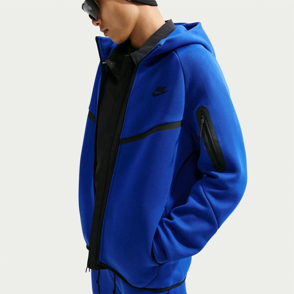 Nike Herren Tech Chevron Kapuzenpullover mit durchgehendem Reißverschluss