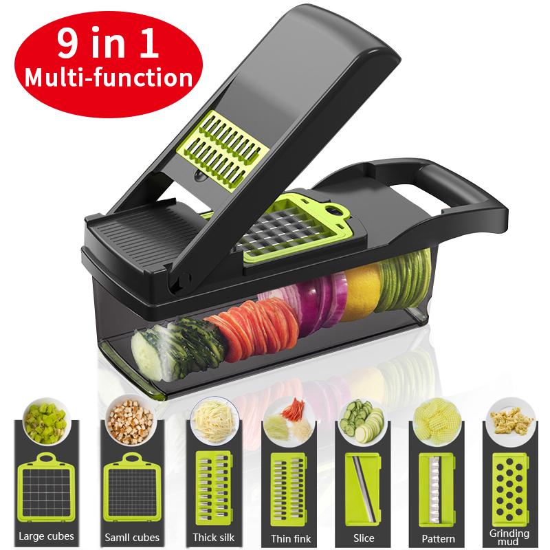 Kesici Mutfak Aksesuarları Mandoline Dilimleyici Meyve Kesici Patates Soyucu Havuç Peynir Rende Salata Makinesi