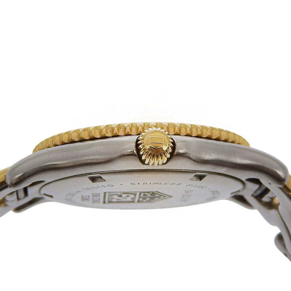 TAG HEUER professional Watches WG1122-KO Silver WhiteDial Stainless Steel Quartz Analog display mens Used