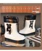 Children's Waterproof Rain Boots - Violent Bear Design, Non-slip, Sizes Small to Large for Boys and Girls