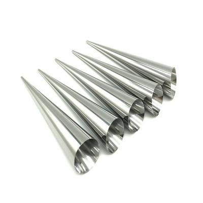 5Pcs/Set Kitchen Stainless Steel Baking Cones Horn Pastry Roll Cake Mold Spiral Baked Croissants Tubes Cookie Dessert Tools