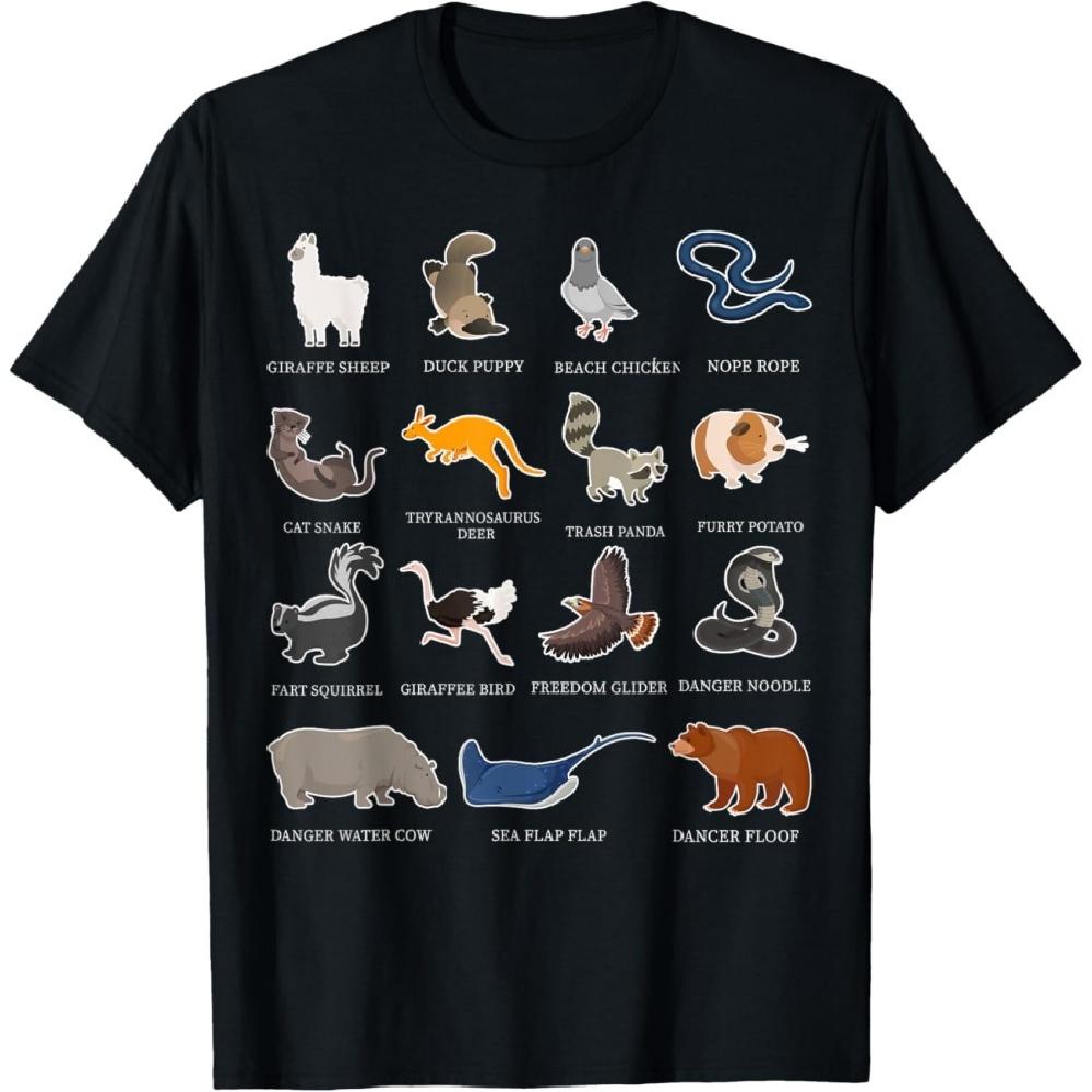 Animals Of The World - Rare Exotic Animals Funny Animal T-Shirt