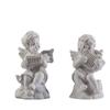 4PCS Little Angel Resin Imitation Gypsum Angel European Atmosphere Ornament Shooting Props Home Creative Sculpture Crafts
