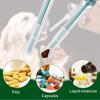 New 4PCS Circular Pet Cat Feeding Dispenser Tools Reusable Plastic Feed Pets Faster