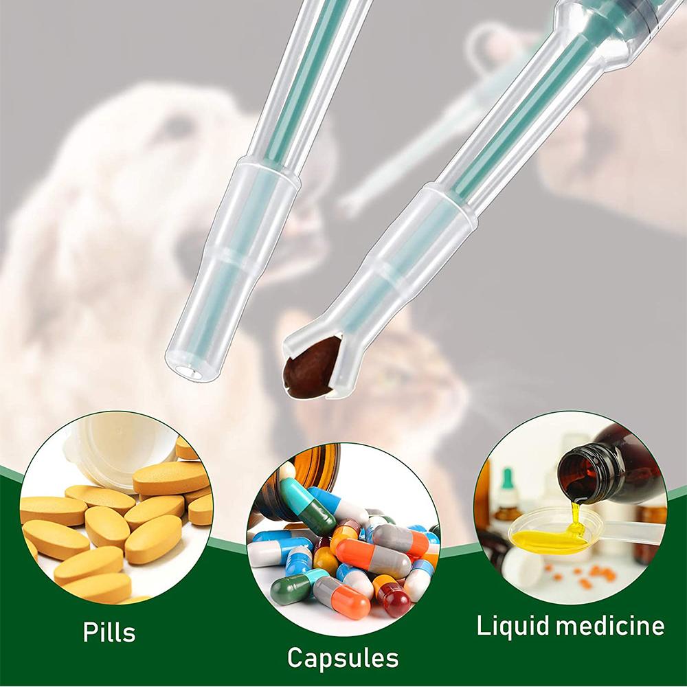 New 4PCS Circular Pet Cat Feeding Dispenser Tools Reusable Plastic Feed Pets Faster