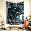 Carolina Panthers (1) Tapestry Suitable For Decorating Homes Dorms And Bedrooms Soft To The Touch And A Perfect Gift For Friends And Family
