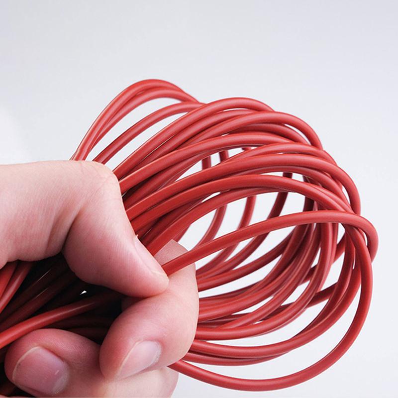 1~5meter Diameter:1~30mm Red Solid Round Silicone Sealing Strip High Temperature Good Sealing Performance