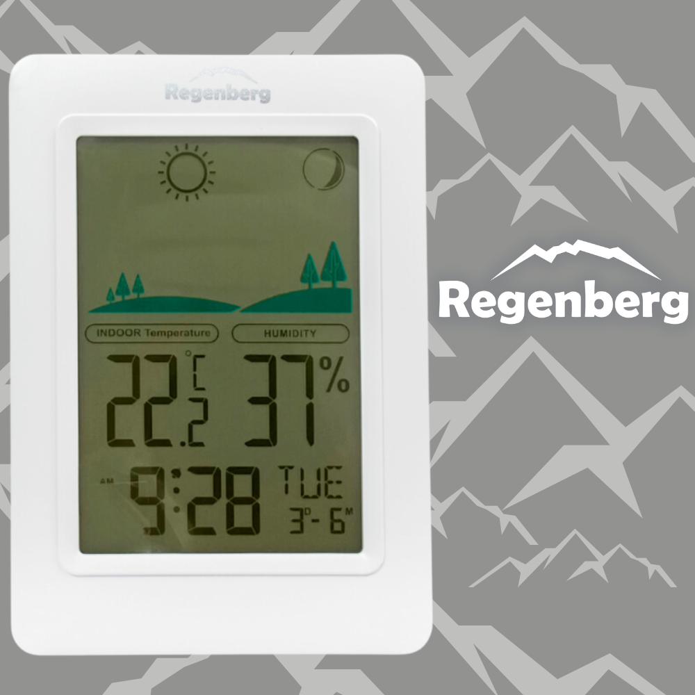 Wireless Weather Station, Thermometer, Weather Forecast, Alarm Clock, Meteo Clock