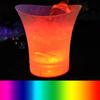 Bars Nightclubs New Waterproof Plastic LED Ice Bucket 4 Color LED Champagne Beer Bucket 5L LED Light Up Bars Night Party
