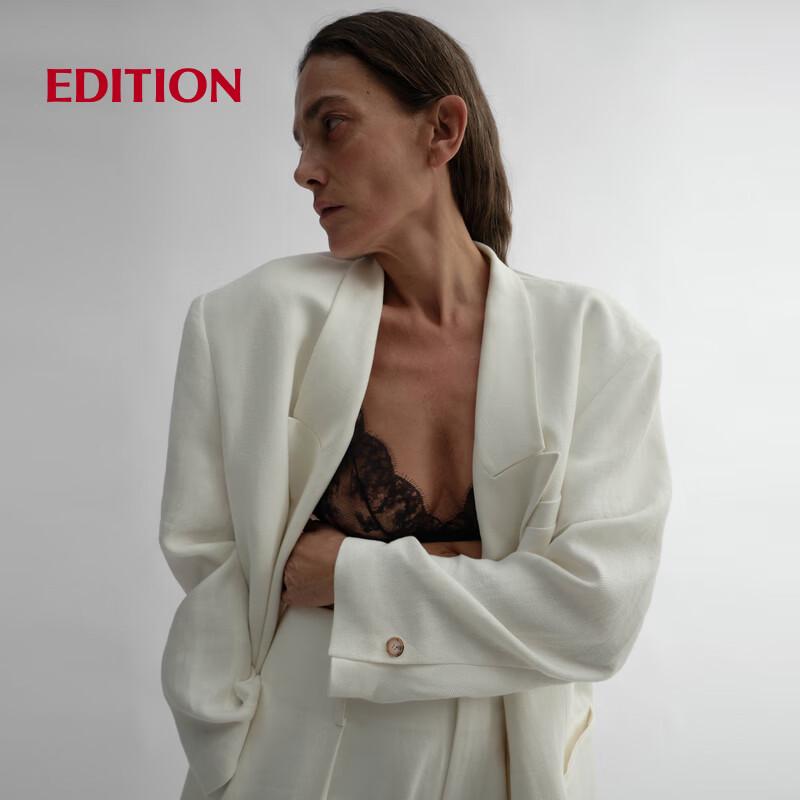 Edition RED LABEL Linen Oversized Blazer