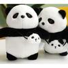 Cute Plump Panda Plush Toy For Home Decor And Children's Playtime