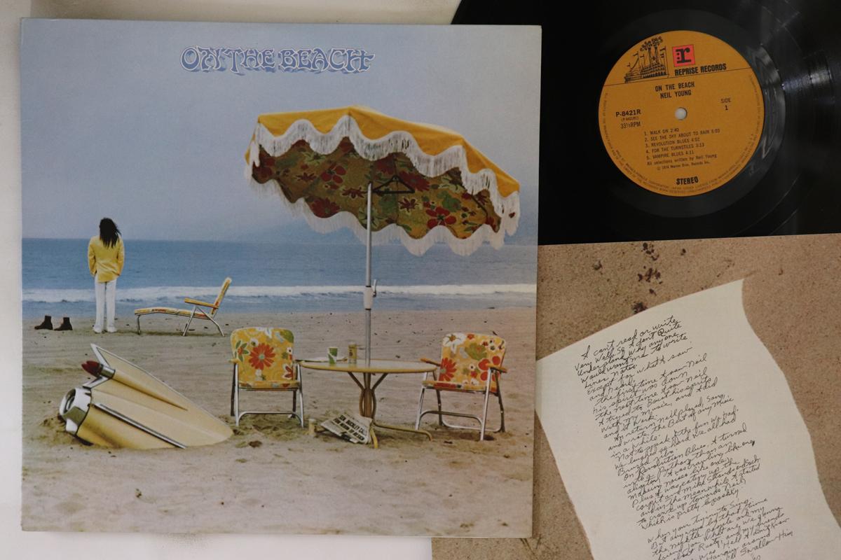 

LP Record NEIL YOUNG - On The Beach P8421R WARNER PIONEER 1974 Japan Rock