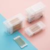 Portable Travel Box Cotton Swab Holder Case Detal Floss Jewelry Organizer Container Dust-proof Jewelry Accessories Box