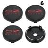 1 Set/4 Stück 58MM/60MM/63MM/65MM Kappe Für Felgen OZ Logo Radnabendeckel Sportwagen Radabdeckung Radkappen