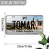 Car License Plate Metal Wall Decor 15x30cm