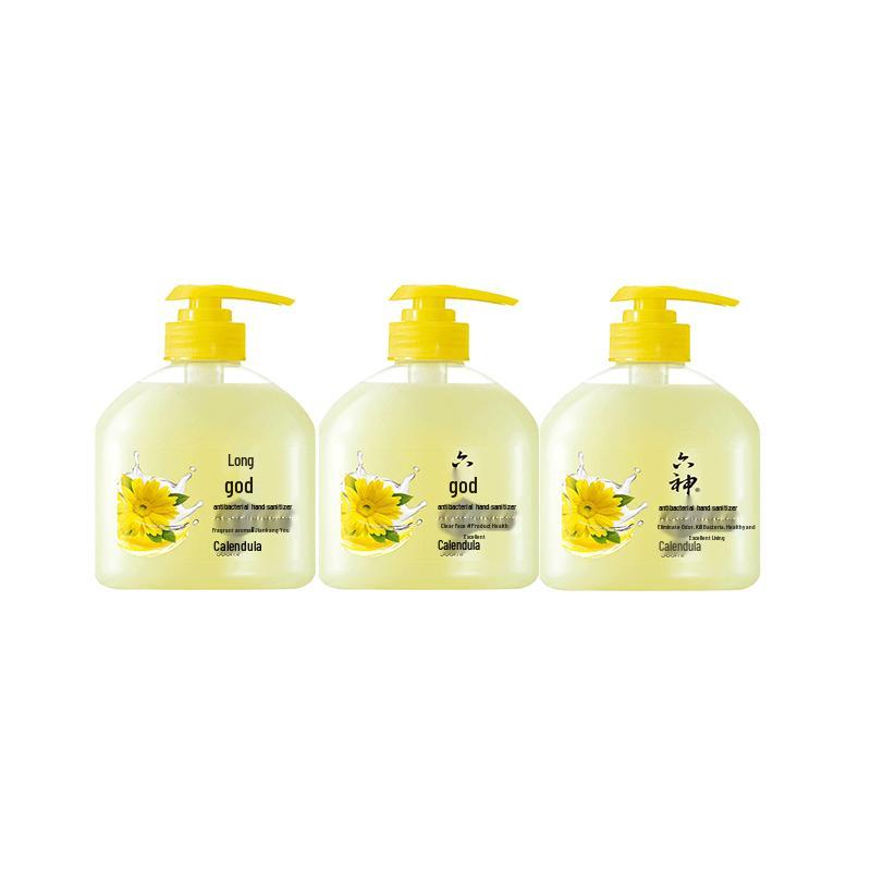 Liushun Calendula Antibacterial Hand Wash (3 x 500ml)