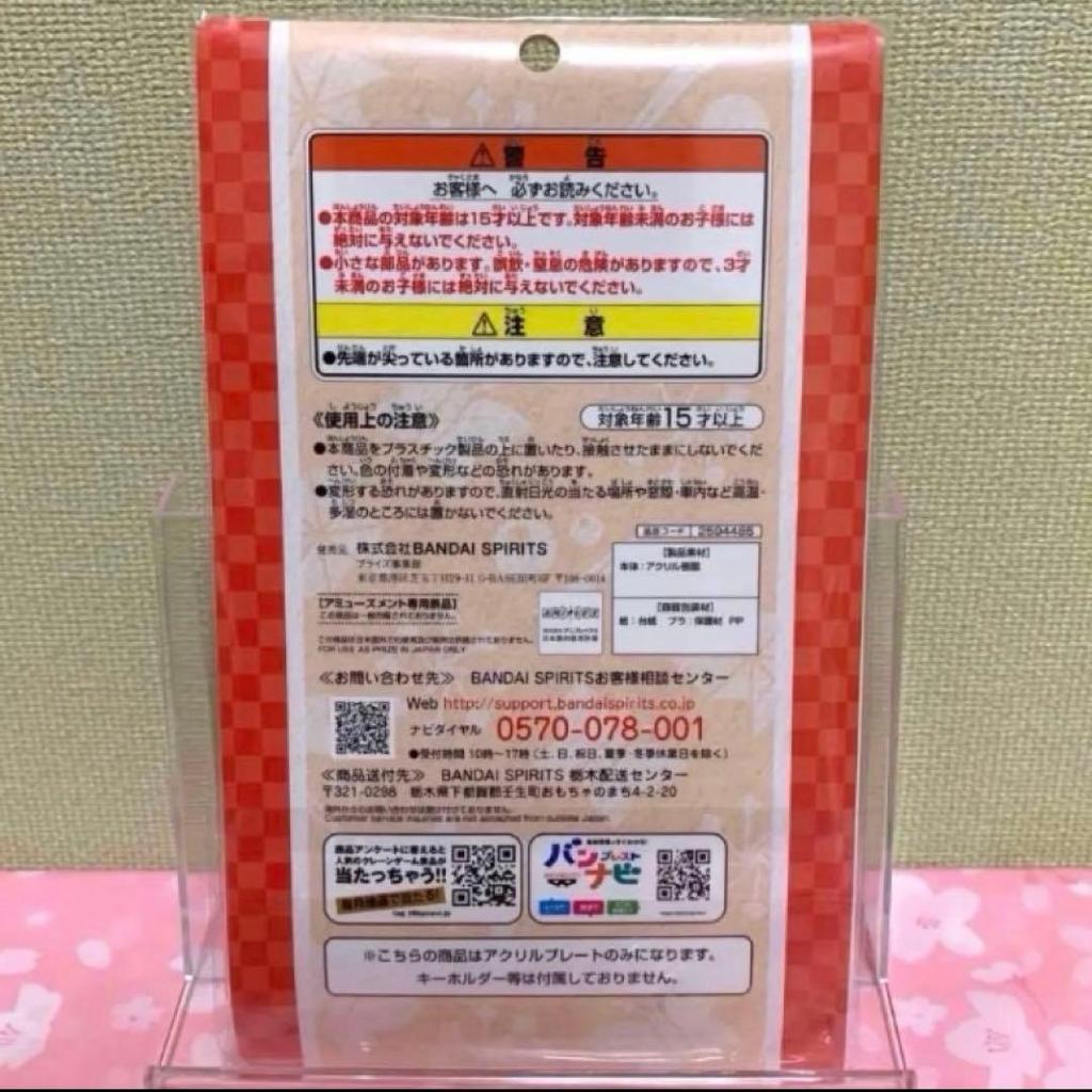 Used [New and unopened] Demon Slayer: Kimetsu no Yaiba Namco Limited Acrylic Stand Axta Giyu Tomioka