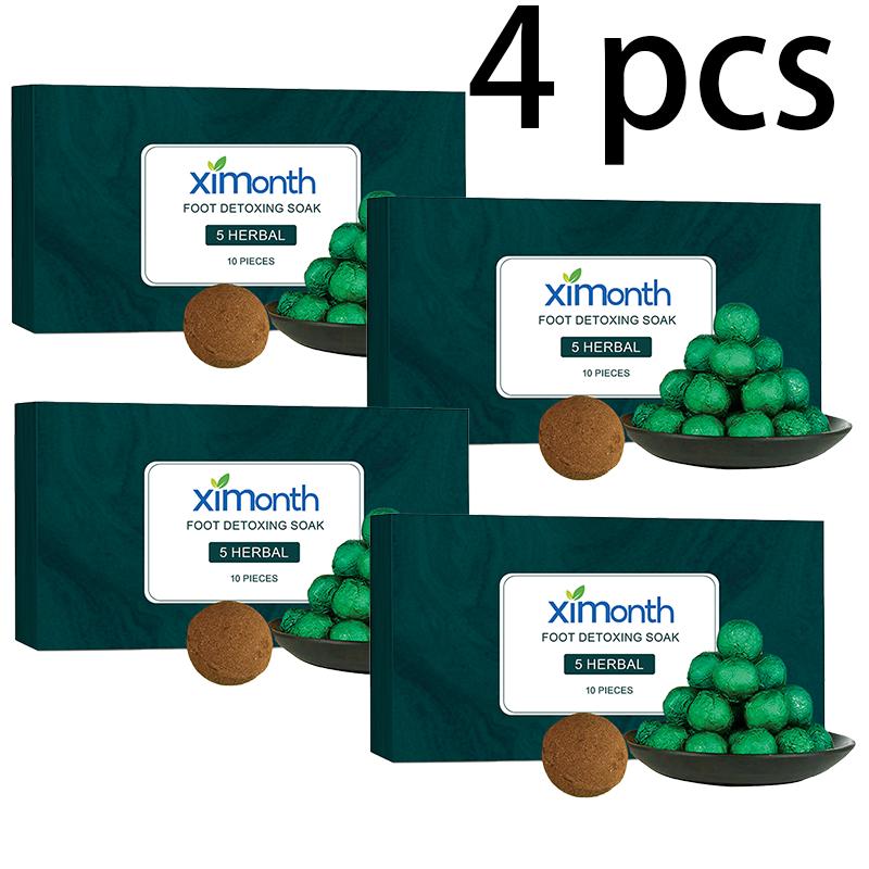 XIMONTH Herbal Soak Foot Bath Balls Herbal Ingredients Soothe Legs Moisturize Skin Foot Care