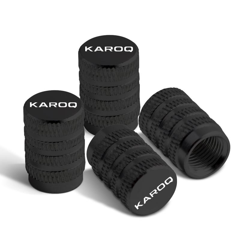 

4pcs For Skoda Karoq Badge VRS Sport Line Car Wheel Tire Valve Caps Tyre Stem Covers Accessories Styling