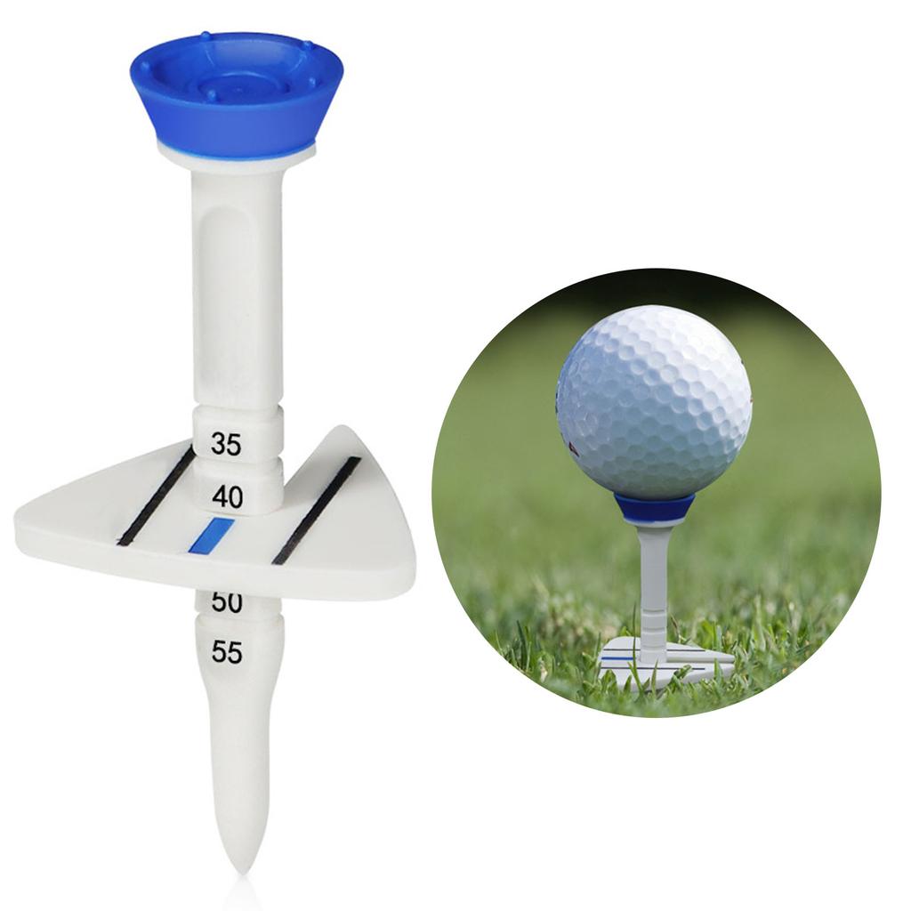 4Pcs/pack Golfs Support Tees Golfs Base Golfs Holder Tees Adjustable Height Golfs Tees Golfs Tees for Driver Training
