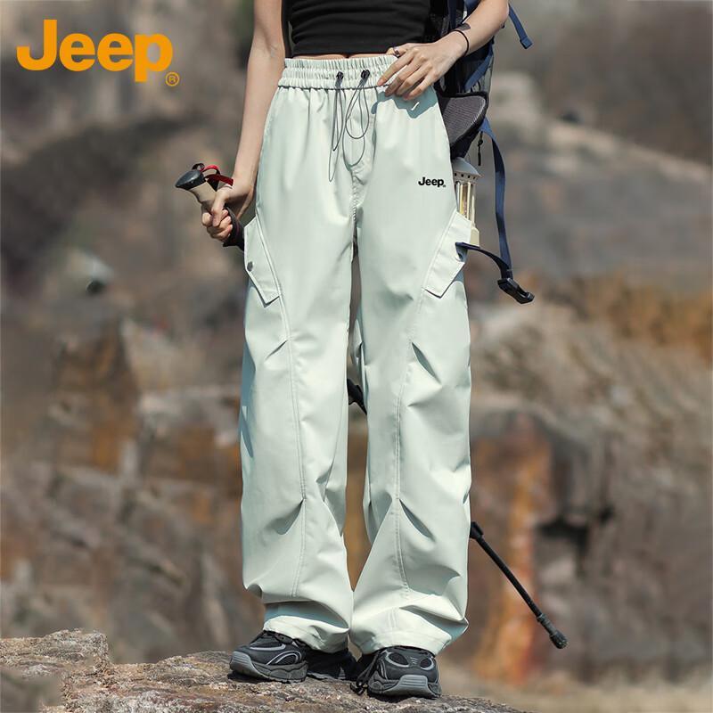 Jeep Men's Autumn/Winter Loose Fit Teflon Cargo Pants