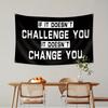 An Inspirational Wall Tapestry: Motivate And Empower Your Space With This Striking Design Featuring The Powerful Message