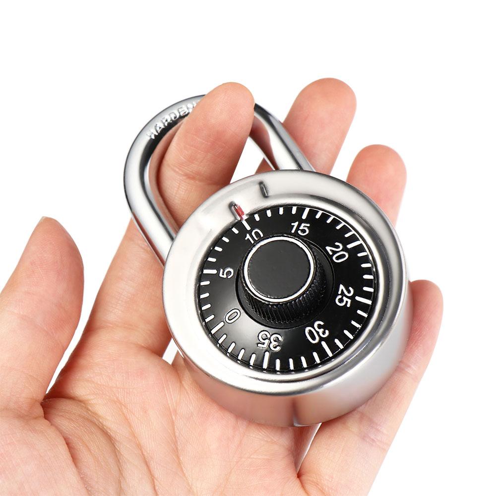 

Keyless Turntable Lock Directional Padlock Portable Combination Lock Deposit Box