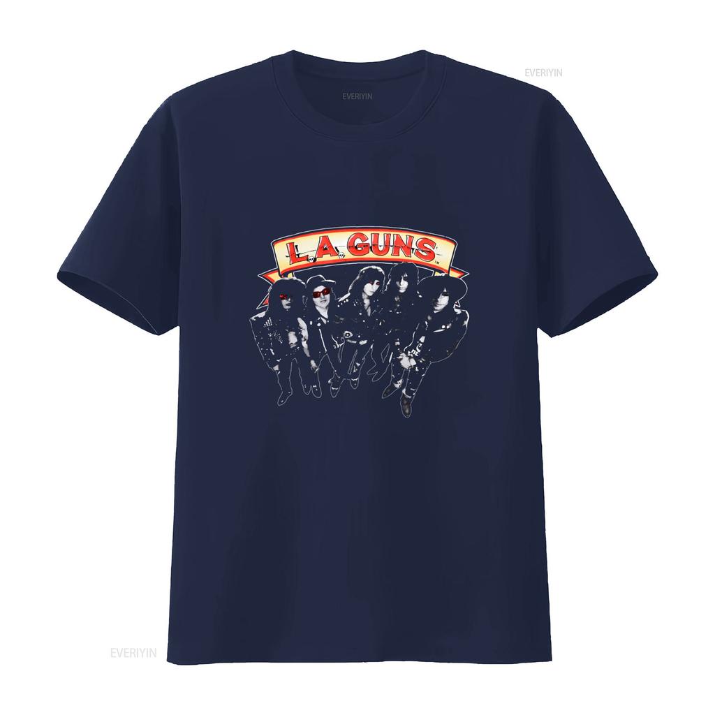 LA Guns Vintage Rock Band T Shirt for Fans All Sizes Available vintage Washed Unisex Breathable Stylish Slightly homme graphic