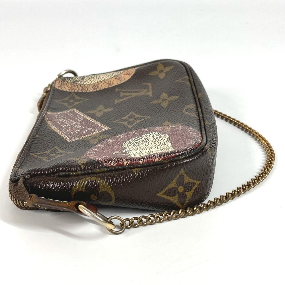 Louis Vuitton M95804 Monogram Label Mini Pochette Accessoires Shoulder Hand Bag