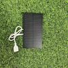 Portable Solar Charger with USB for Outdoor Emergency Phone Charging