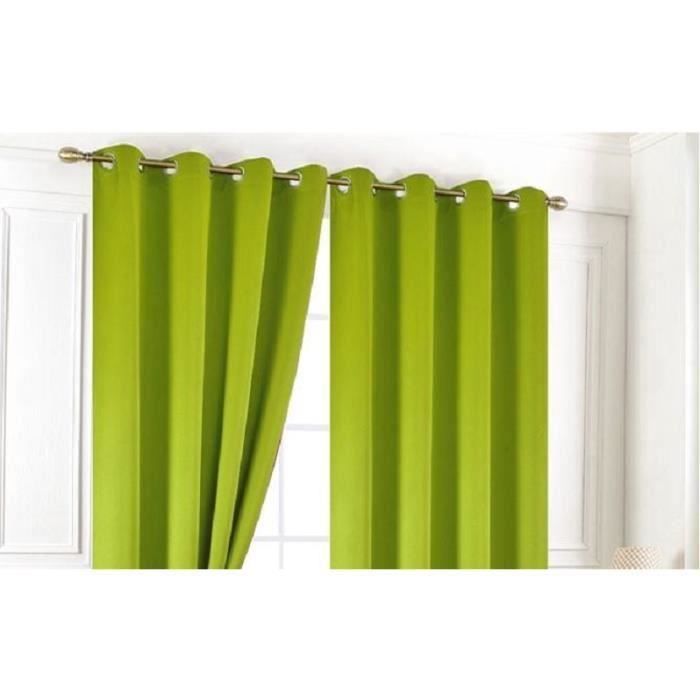 UNI Cristal ANIS Blackout Curtains