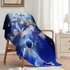Sport Y-Yuri on Ices Throw  Flannel Throw Blanket,Bed Home Office Nap Blanket Travel,Camping,Picnic Blanket Soft Decor
