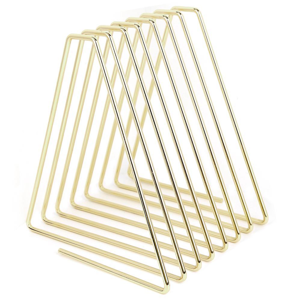 Innovativer Desktop Flexibler Faltbarer Metall-Buchstützen-Buchständer-Halter-Organizer für Schule BüroGold