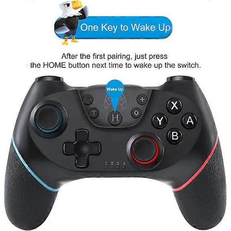 Switch Controller, Compatible with Nintendo Switch Controllers, with Wake-Up Function, Wireless Switch Controller