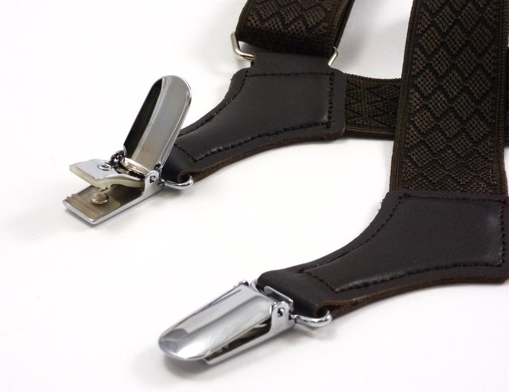 [Peace Workshop] Holster Suspenders for Men, Philip, Made In Japan, 30mm Width, Chocolate