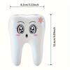 1pc-Smiling face teeth toothbrush holder cartoon toothbrush companion toothbrush storage holder