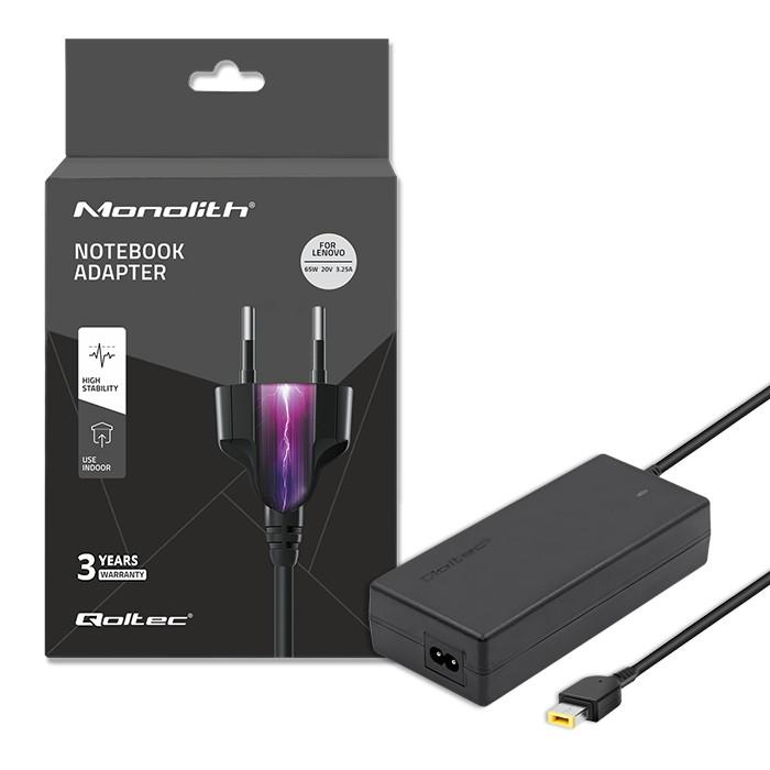 Qoltec Asus laptop power supply 135W | 20V | 6.75A | 5.5*2.5 | +power cable