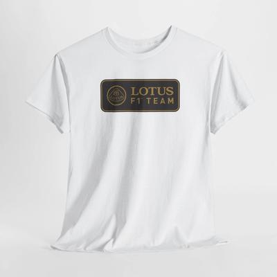 Vintage Formula One Lotus F1 Team T-Shirt, Andretti, Mansell Tee, Unisex Cotton