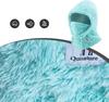 Passamontagna in pelliccia calda per sci invernale Velluto Artico taglia M menta