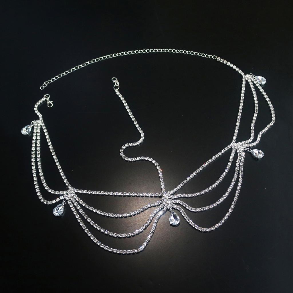 European And American Retro Fringed Hair Accessories, Pearl Chain Headband Fashion Bridal Headgear, Bohemian Ethnic Hair Accessories